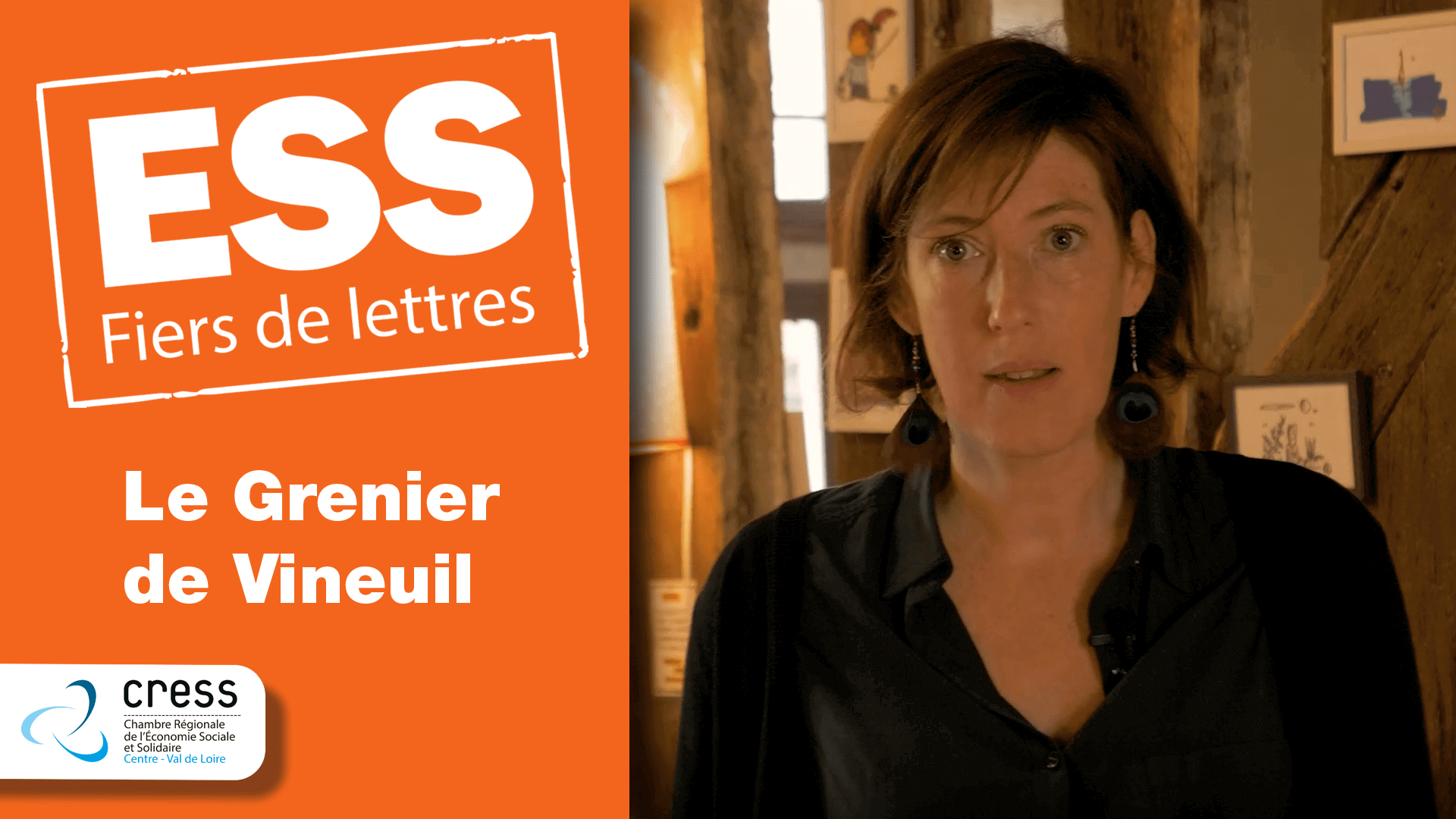 Le Grenier de Vineuil : Portraits ESS Fiers de lettres