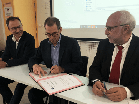 Signature de la Convention ERTS/ARDEQAF, UDES, FAIRE ESS et la CRESS