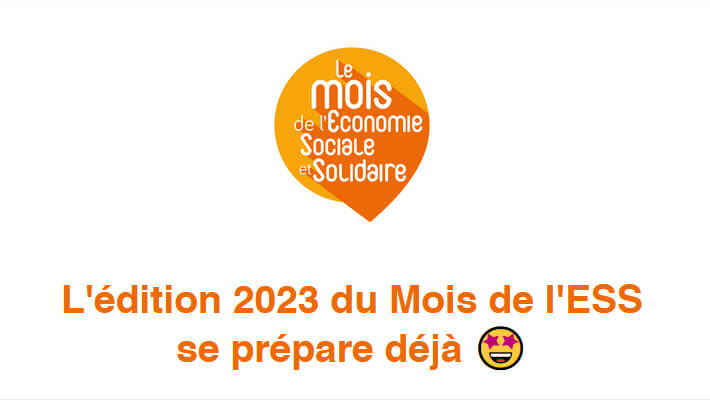 L’édition 2023 du Mois de l’ESS se prépare déjà !